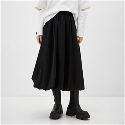 Юбка баллон миди женская MIST, размер 44-46, чёрная