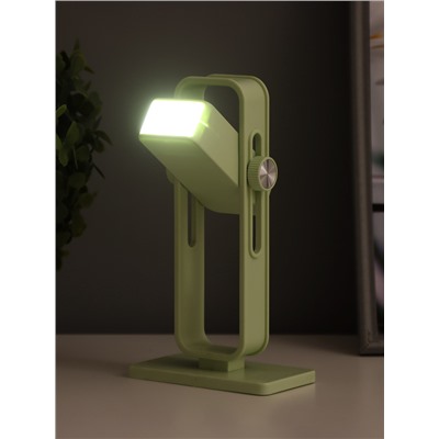 Ночник «Рудс» LED 3 Вт USB АКБ зеленый 9×4.8×16 см