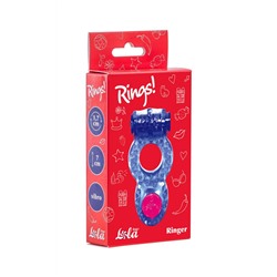 Фиолетовое эрекционное кольцо Rings Ringer