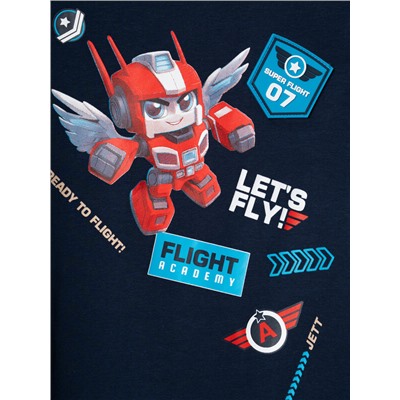 Фуфайка трикотажная для мальчиков (футболка)