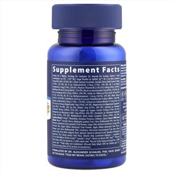 Trace Minerals Research, Feed My Brain, для детей, со вкусом фруктового пунша, 60 жевательных вафель