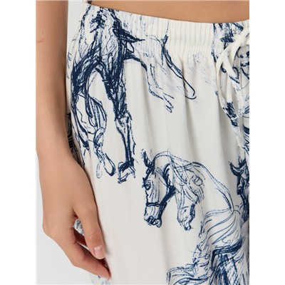 КОМПЛЕКТ ЖЕНСКИЙ (ФУТБОЛКА, БРИДЖИ) 592541