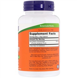 Now Foods, Вишня, 500 мг, 90 вегетарианских капсул