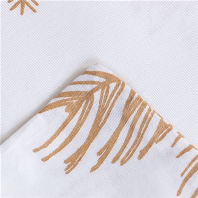 Постельное бельё 2-спальное LoveLife «Шишки», сатин