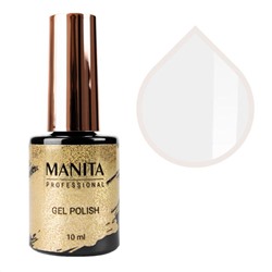 MANITA Гель-лак для ногтей / Classic Alpine White №1, белый, 10 мл