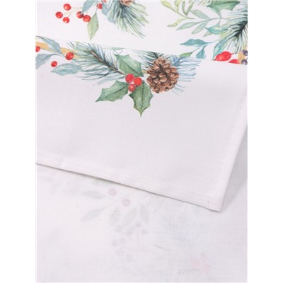 Дорожка новогодняя на стол «Этель» Christmas bells 30×70±5 см, 100% хл, саржа 190 г/м²