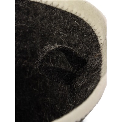 Шапка для бани и сауны «Панама», полиэфир 70%, шерсть 30%