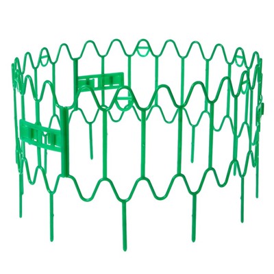Кустодержатель для клубники, d=15 см, h=18 см, пластик, набор 10 шт., зелёный, «Волна»