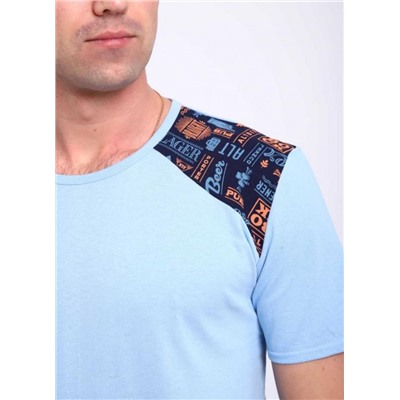 Мужской костюм 39057 (Т-син,оранж)