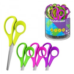 Ножницы детские 140 мм JOY Ergo с линейкой 35147 ErichKrause