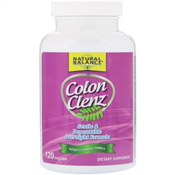 Natural Balance, Colon Clenz, 120 VegCaps