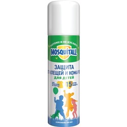 Аэрозоль Репеллент Mosquitall, от клещей и комаров, для детей, 150 мл