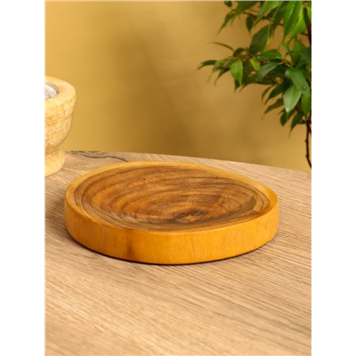 Блюдо, 17-14 см, тиковое дерево