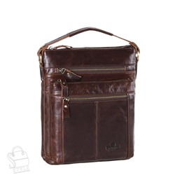 Сумка мужская кожаная 7615Z coffee Zinimxs