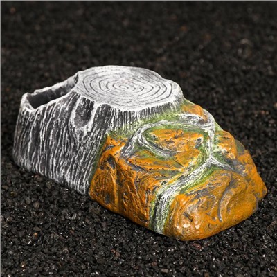 Укрытие для террариума под дерево, 18×9.5×6 см