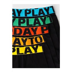 Трусы трикотажные для мальчиков - боксеры, 5 шт в комплекте PLAYTODAY, 1243506