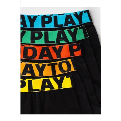 Трусы трикотажные для мальчиков - боксеры, 5 шт в комплекте PLAYTODAY, 1243506