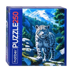 Пазлы 250 "Снежный барс" Premium