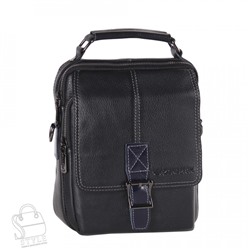 Сумка мужская кожаная 67712Z black Zinimxs