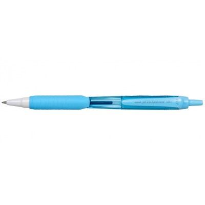 Ручка шариковая автоматическая UNI Jetstream SXN-101-07FL, 0.7 мм, синий, корпус бирюзовый
