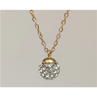 Кулон из стали  на цепочке