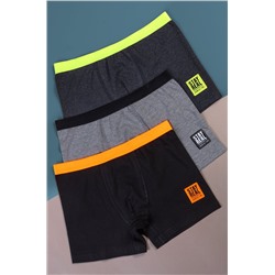 Трусы-боксеры для мальчика 3 шт. Baykar