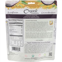 Organic Traditions, Кокосовый (пальмовый) сахар, 8 унций (227 г)