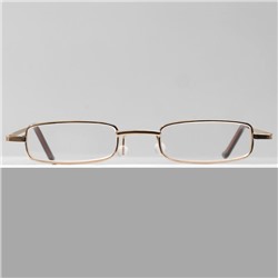 Готовые очки GA0127 классА в футляре (Цвет: C2 золотой; диоптрия: +2; тонировка: Нет)