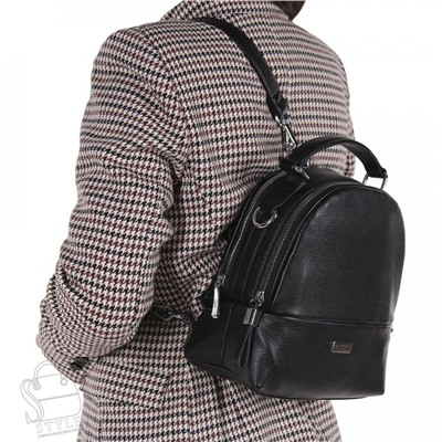 Рюкзак женский 670091 black Velina Fabbiano-Safenta/30