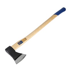 Топор кованый ТУНДРА, деревянное топорище 73 см, 1400 г