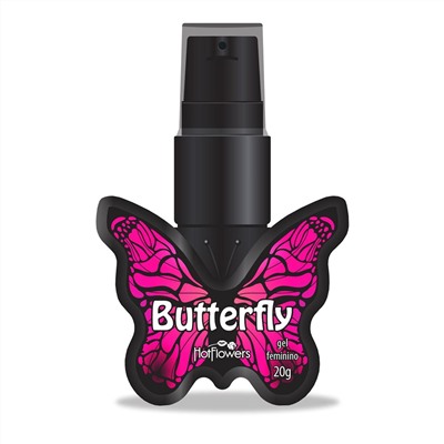 Возбуждающий клиторальный гель Butterfly со вкусом вишни - 25 гр.