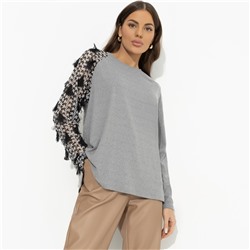 Свитшот с акцентным декором, Модная хроника (new)