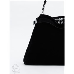 Сумка женская кожаная 6149Q black Polina&Eiterou в Новосибирске