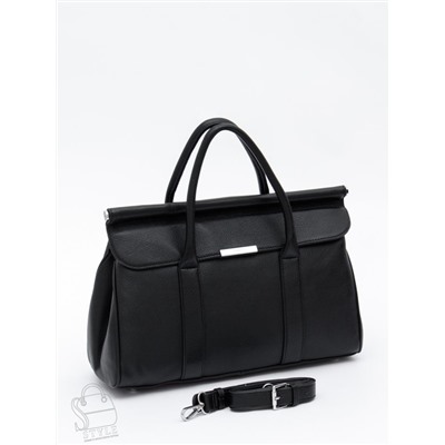 Сумка женская кожаная 98343SP black Velina Fabbiano-Safenta  в Новосибирске