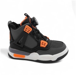 Кроссовки зимние на меху В7177-3 серые