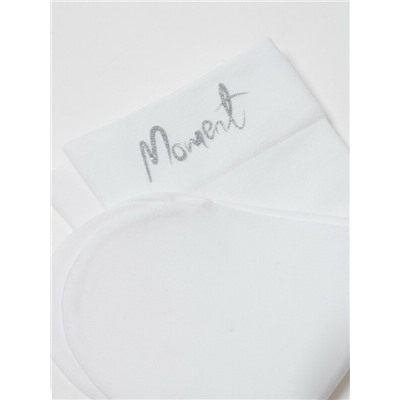 Полиамидные CONTE FANTASY Матовые носки с сияющей термоаппликацией Moment