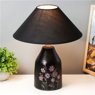 Настольная лампа «Астранция» 1×40 Вт E14 серый 30×30×38 см RISALUX