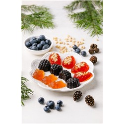 Мармелад "Настроение дарить" - без сахара /кедровый орех,черника,пихта/ 190г / ТМ Сибирский кедр