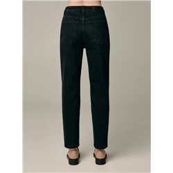 Mom Fit CONTE CON-587 Черные джинсы mom на пуговицах