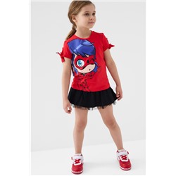 Джемпер трикотажный для девочек (футболка) PLAYTODAY, 1243844