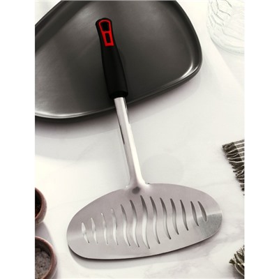 Лопатка для рыбы из нержавеющей стали Доляна, 34.5×18.5 см