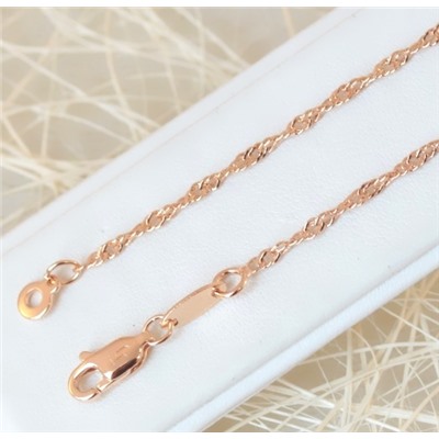 Цепочка позолота Н01-15405 длина 55 см.