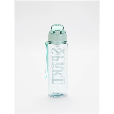 Бутылка для воды пластиковая Sport, 600 мл, голубая