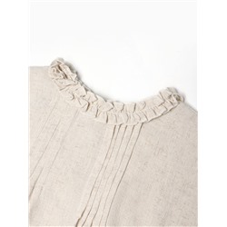 Платье для девочки «Крошка Я» Linen, рост 80-86 см, бежевое