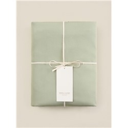 Простыня на резинке 1.5-спальная SL Home, 140×200+30 см, оливковая, модал
