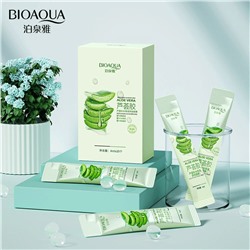 Ночная маска для лица с алоэ вера Bioaqua 1 шт