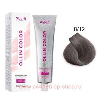 OLLIN COLOR Platinum Collection 8/12 100 мл Перманентная крем-краска для волос