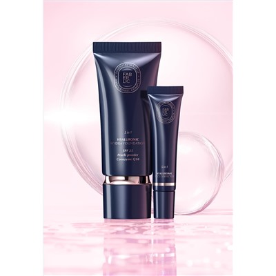 Гиалуроновый увлажняющий тональный крем-уход 5 в 1 Hyaluronic Makeup