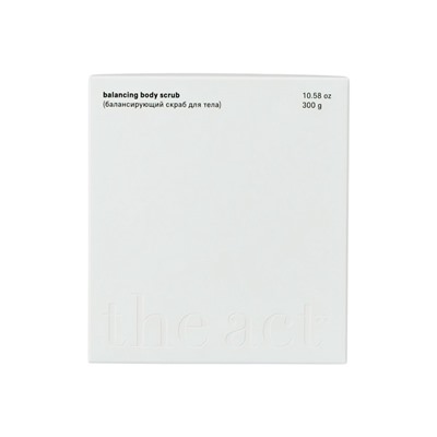 Скраб для тела The Act балансирующий, 300 мл