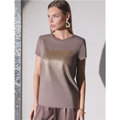 VILATTE Футболка D49.135